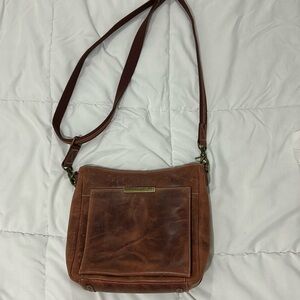 Brown Leather Concealed Carry Purse